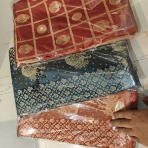 Kanchipuram Silk — Maroon Gold Border